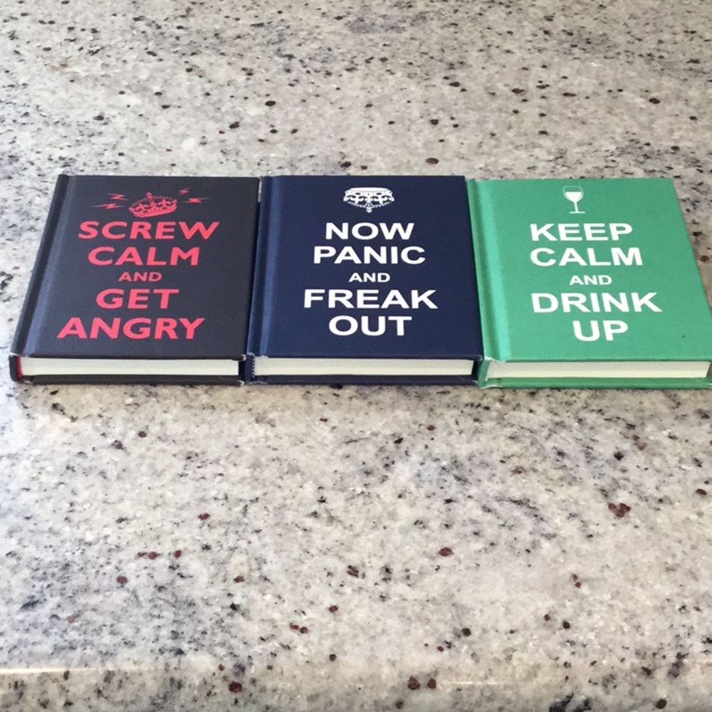 Keep Calm 3 mini books by Andrew’s McMeel